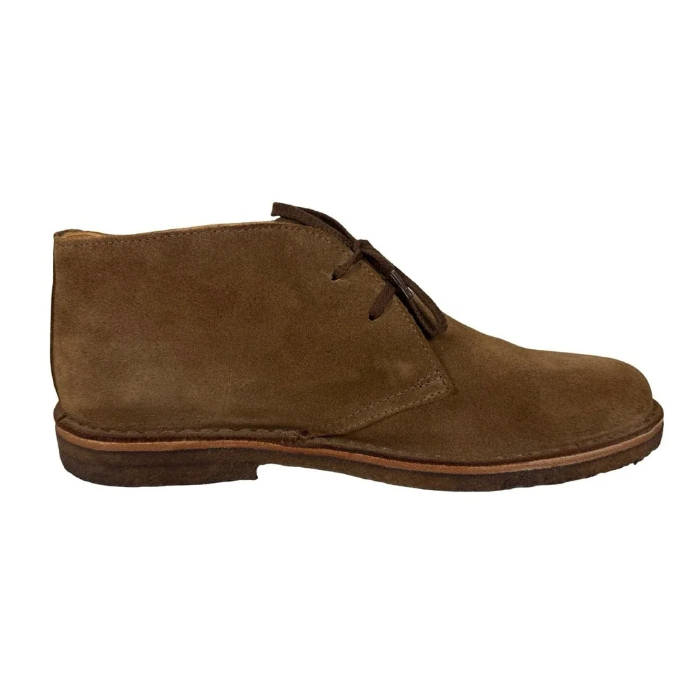 Huckberry Astorflex Brown Chukka Boot Suede Made In Italy Size 44 US 11 Casual